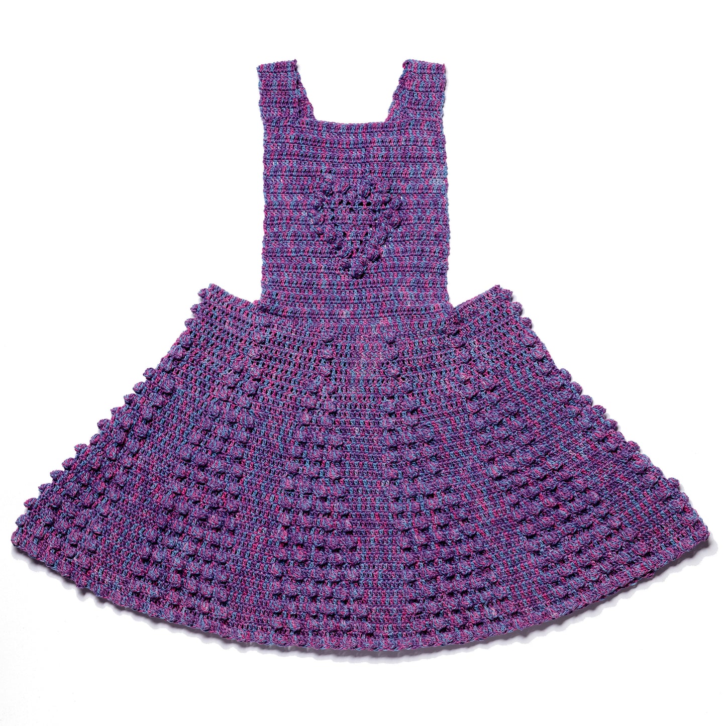 Pinafore Dress JUNE - Painted Purples