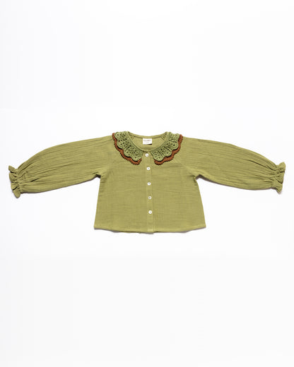 Blouse LEILA - Olive
