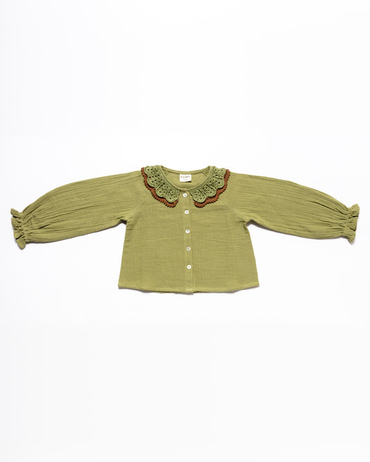 Blouse LEILA - Olive