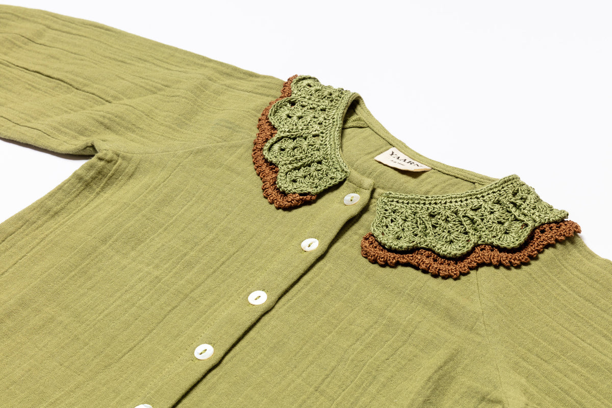 Blouse LEILA - Olive