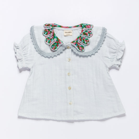 Double Collar Blouse LEILA - Candymix Combo