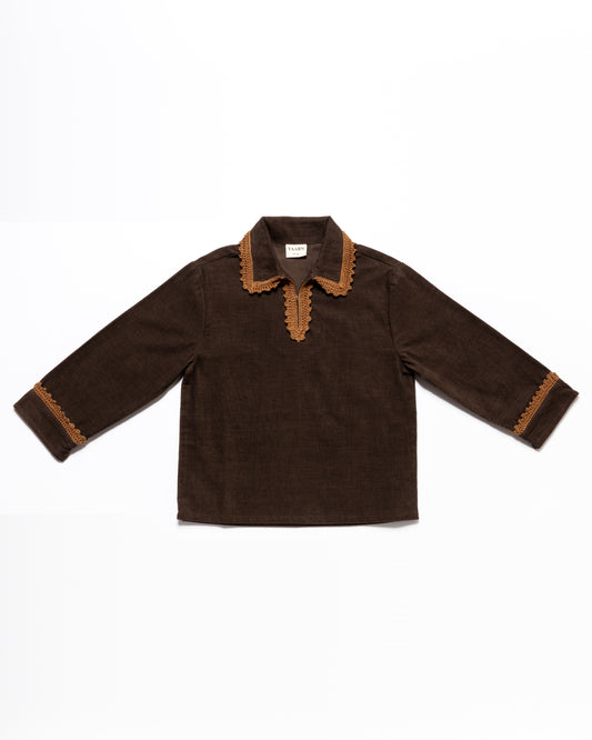 Shirt LENNOX - Chocolate