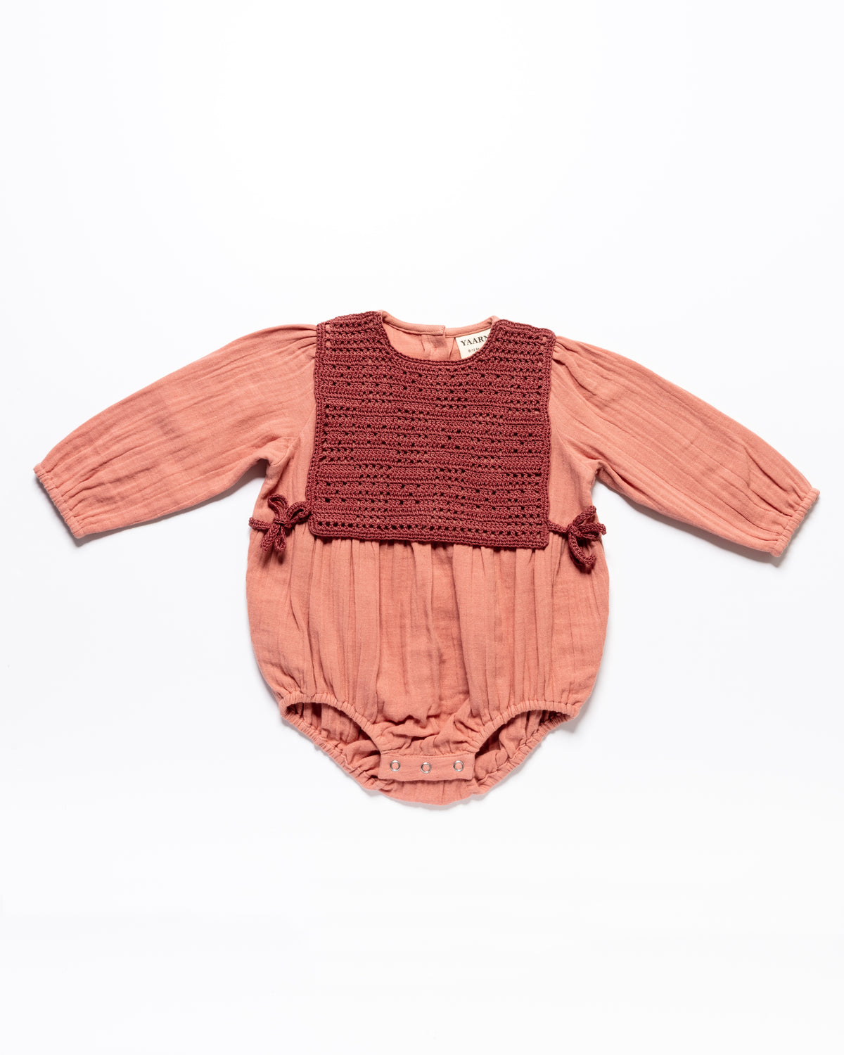 Panel Romper LULU - Antique Rose