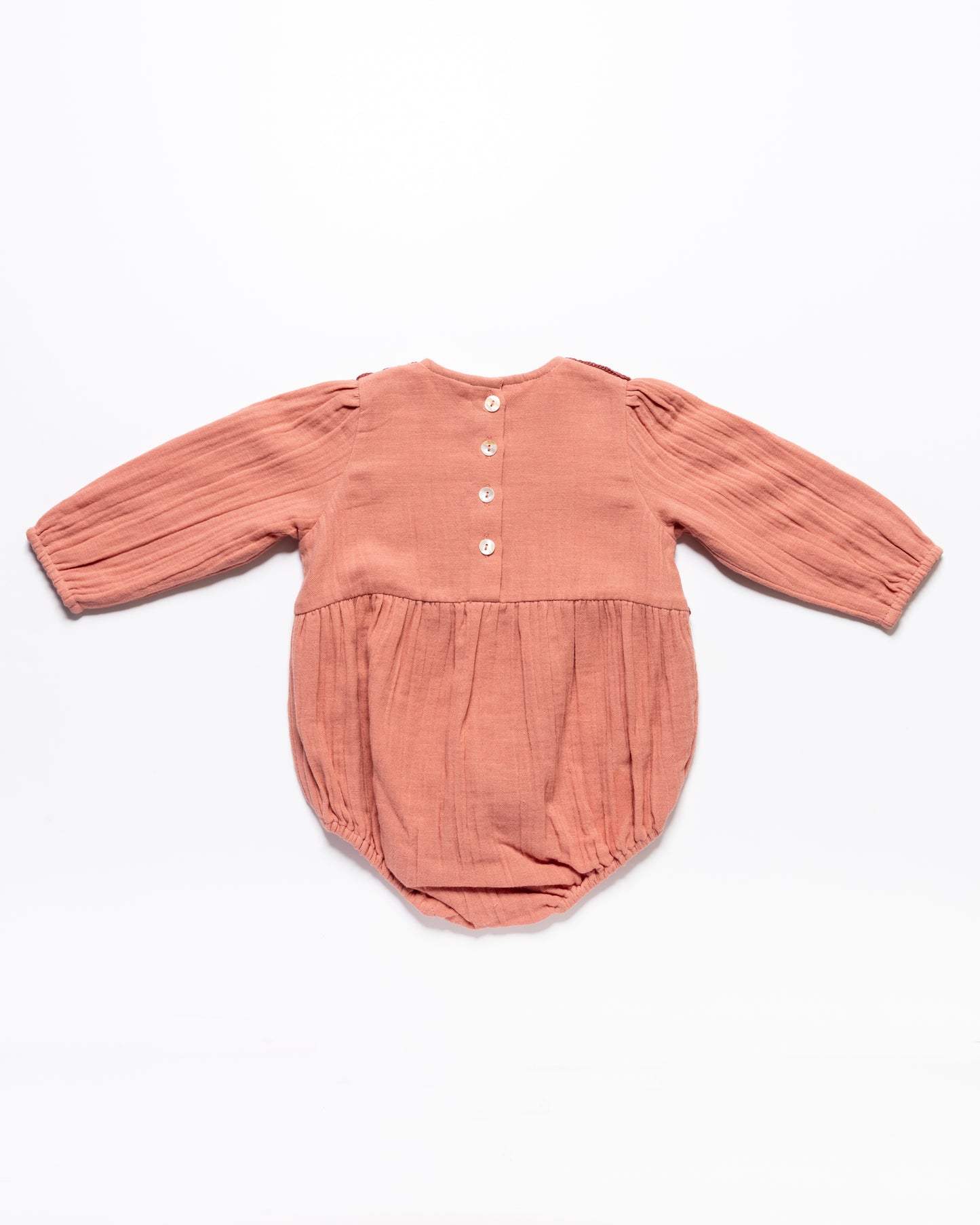 Panel Romper LULU - Antique Rose