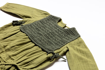 Panel Romper LULU - Olive