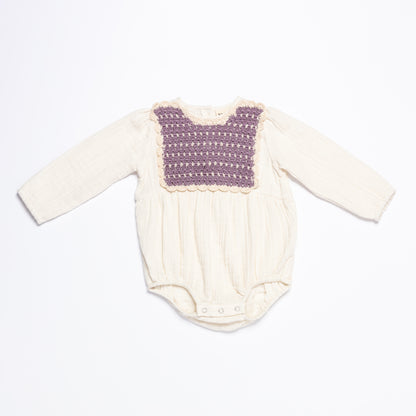 Romper LULU - Lavender Combo