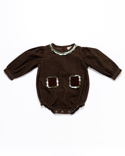 Romper MARGOT - Chocolate