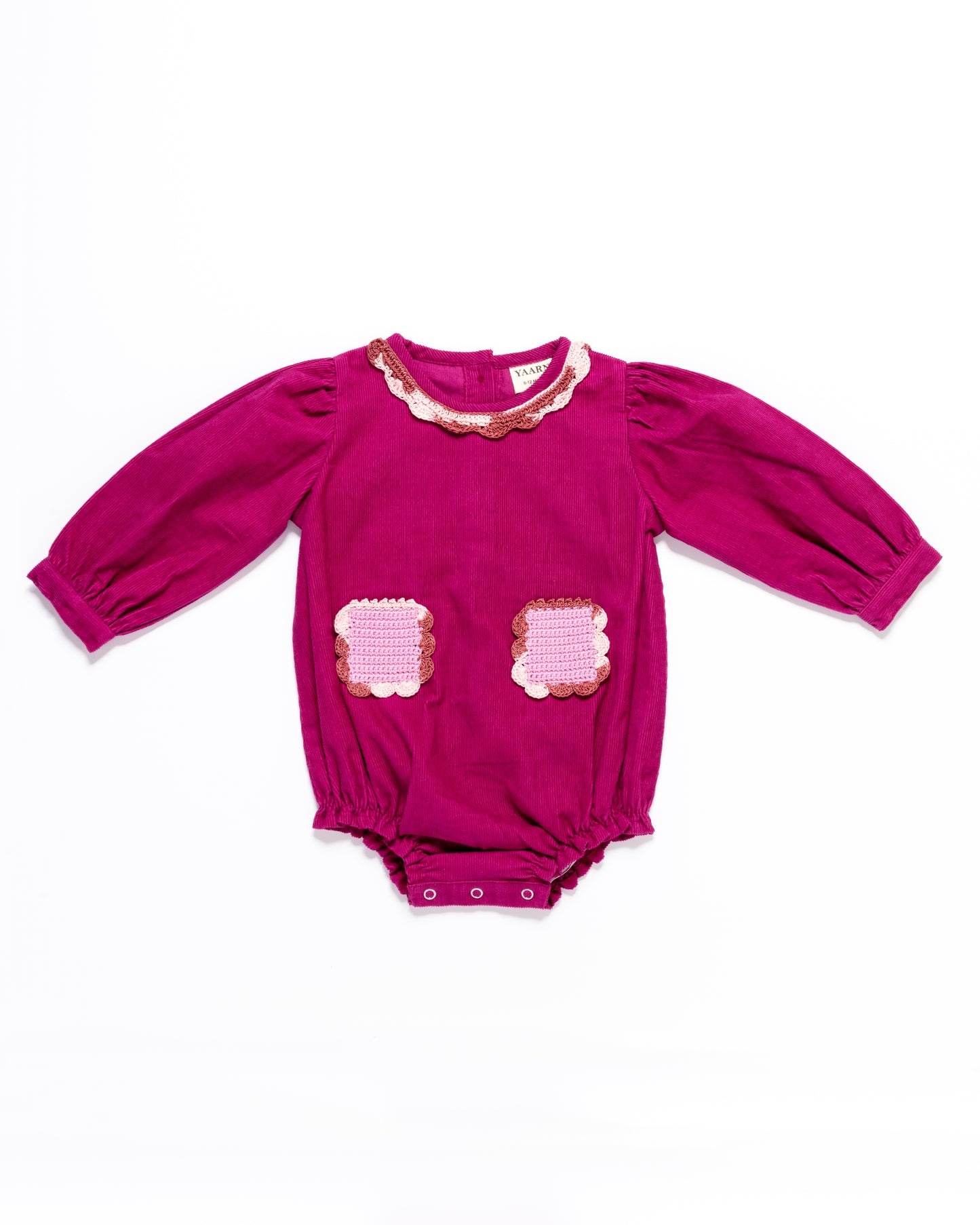 Romper MARGOT - Raspberry