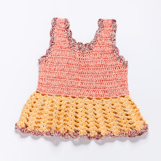 Peplum Top MEI - Poppies