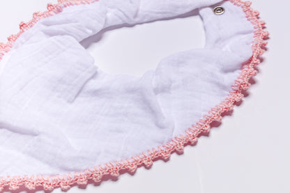 Muslin Bib - Cotton Candy