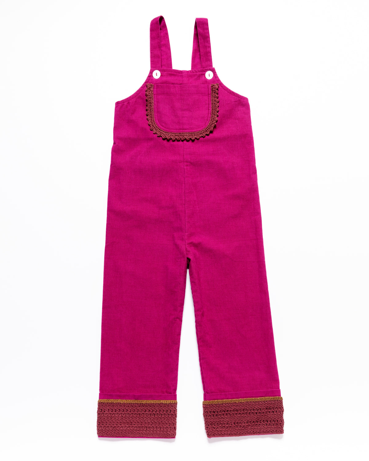 Dungarees NIKO - Raspberry