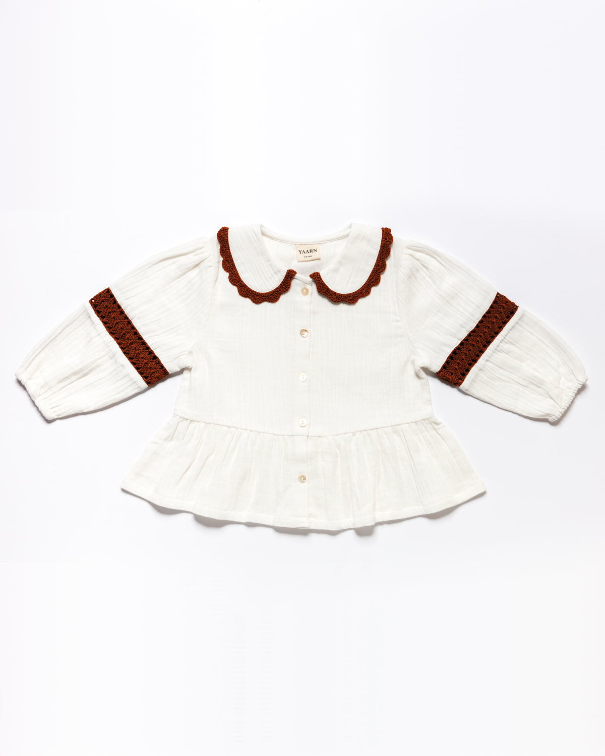 Peplum Blouse OLGA - Canyon