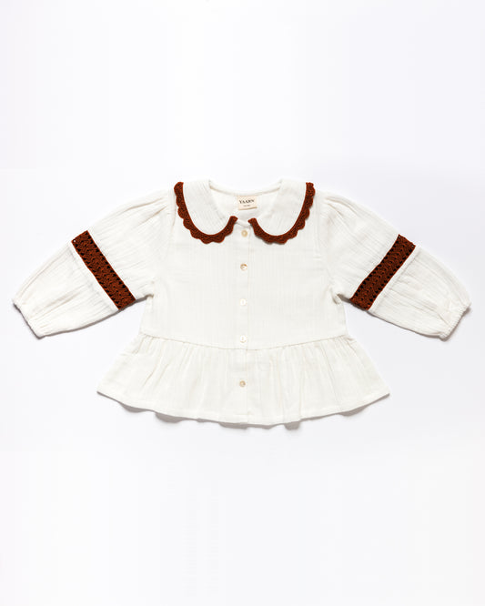 Peplum Blouse OLGA - Canyon