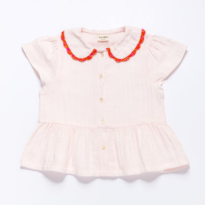 Muslin Blouse OLGA - Sunset