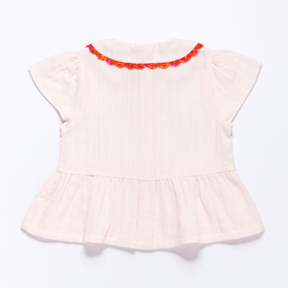 Muslin Blouse OLGA - Sunset