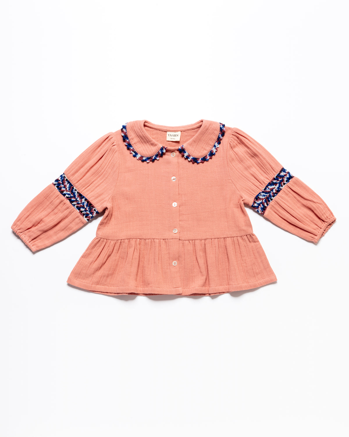 Peplum Blouse OLGA - Winterberry