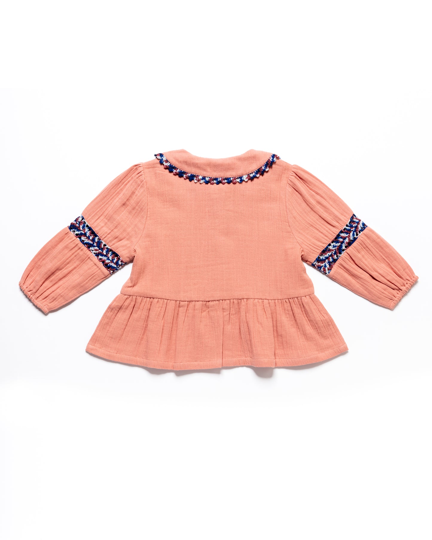 Peplum Blouse OLGA - Winterberry