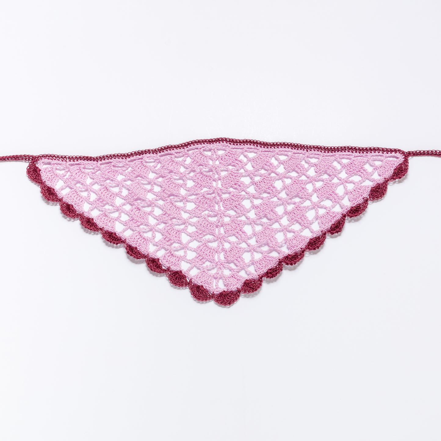 Crochet Headscarf PIXIE - Catmint Combo