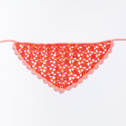 Crochet Headscarf PIXIE - Sunset Combo