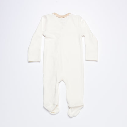 Footie Babygrow QUINCY - Beige