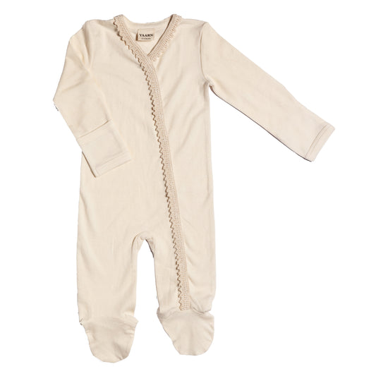 Footie Babygrow QUINCY - Beige