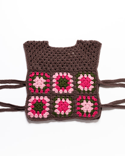 Vest ROWAN - Rosewood
