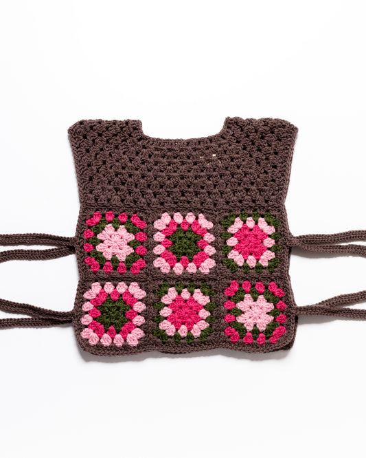 Vest ROWAN - Rosewood