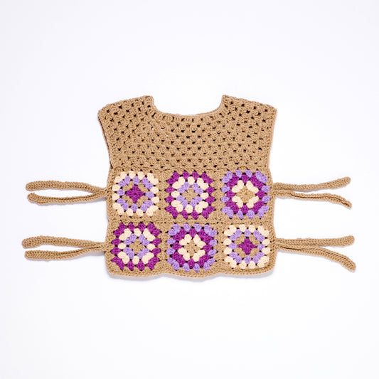 Vest ROWAN - Orchid Combo