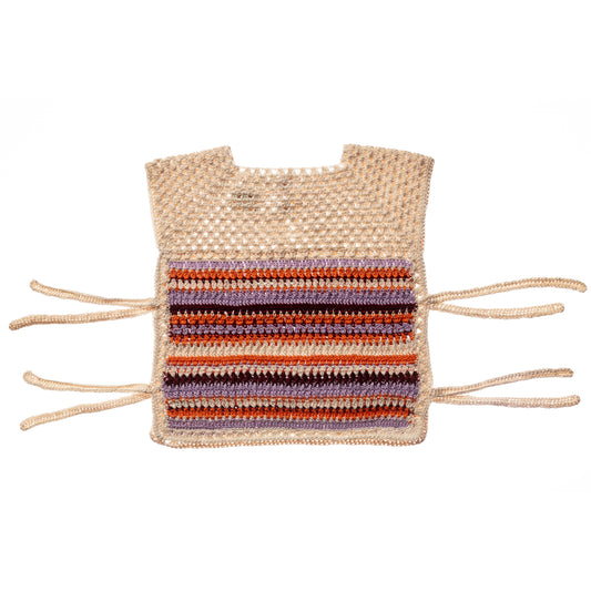 Vest ROWAN - Multi Lilac