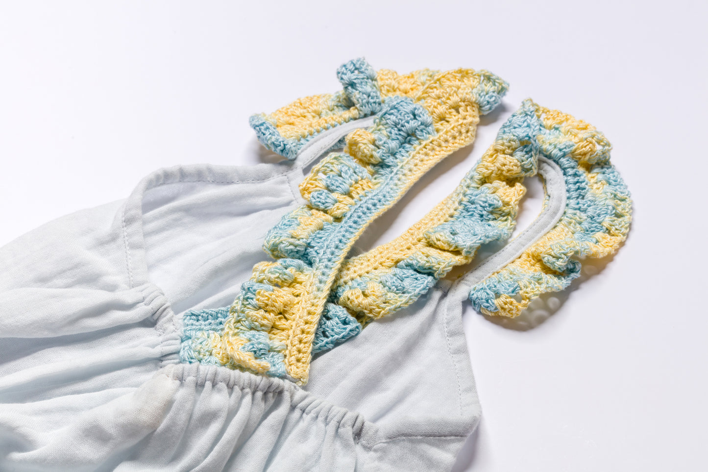 Crossover Romper SOLEIL - Painted Marbles