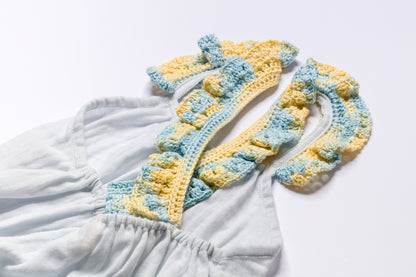 Crossover Romper SOLEIL - Painted Marbles