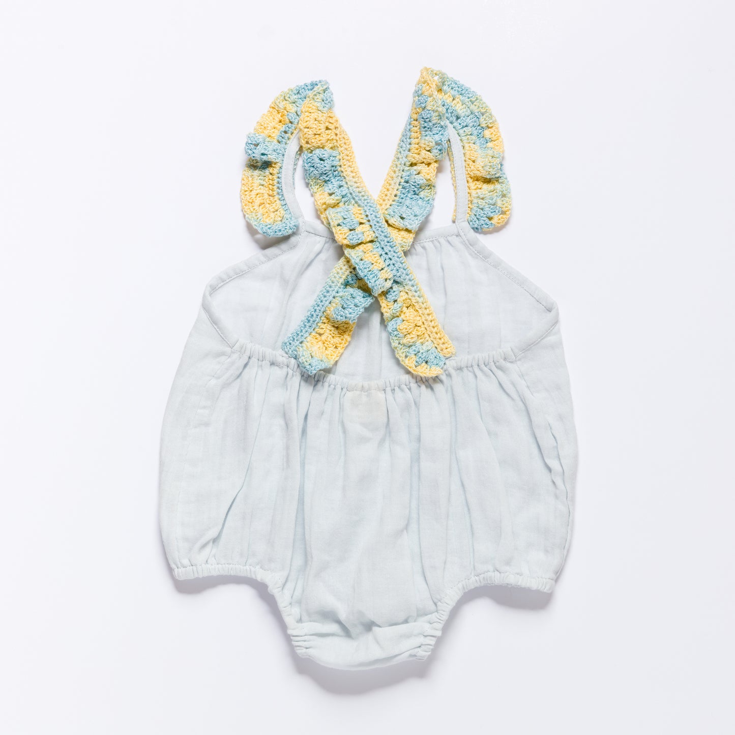 Crossover Romper SOLEIL - Painted Marbles