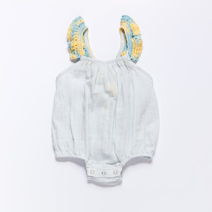 Crossover Romper SOLEIL - Painted Marbles