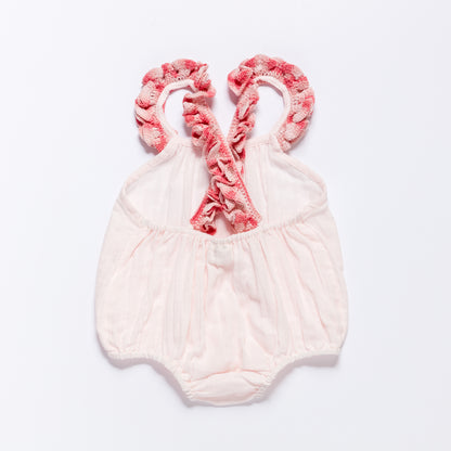 Crossover Romper SOLEIL - Painted Pinks