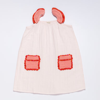 Frill Dress SUSY - Sunset