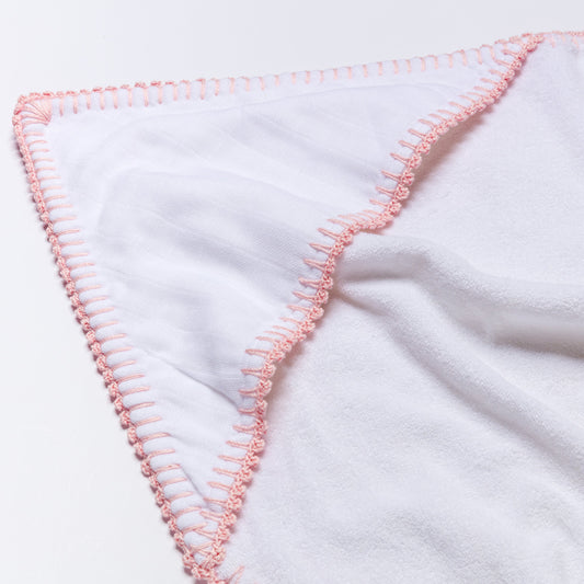 Capped Terry Towel - Cotton Candy