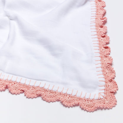 Triple Swaddle Blanket - Cotton Candy