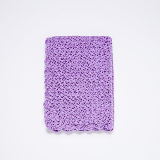Woolen Heirloom Blanket - Orchid