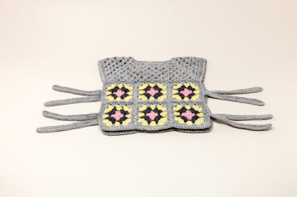 Woolen Vest ROWAN - GSQ Pink
