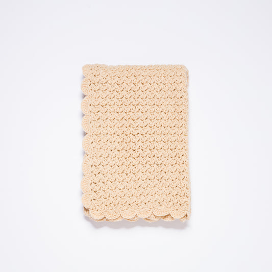 Woolen Heirloom Blanket - Vanilla