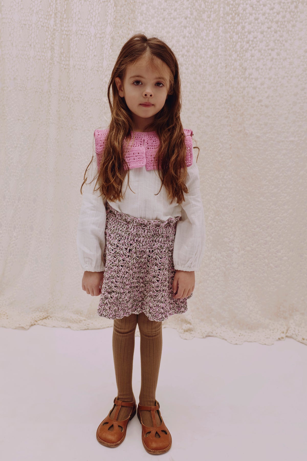 Fanned Skirt ESTER - Bramble