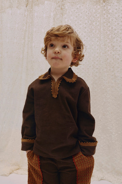 Trousers ARLO - Chocolate