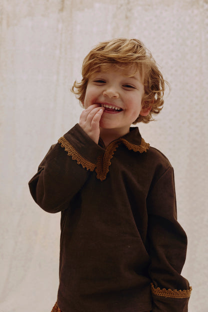 Shirt LENNOX - Chocolate