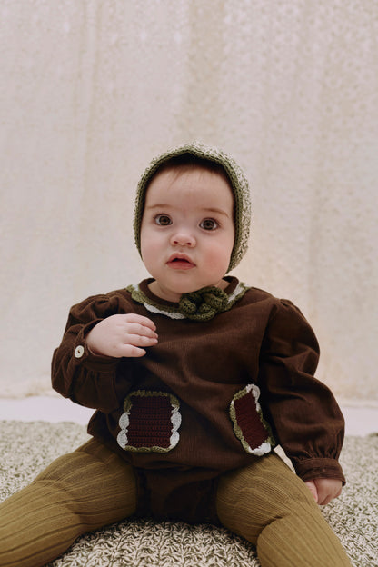 Romper MARGOT - Chocolate
