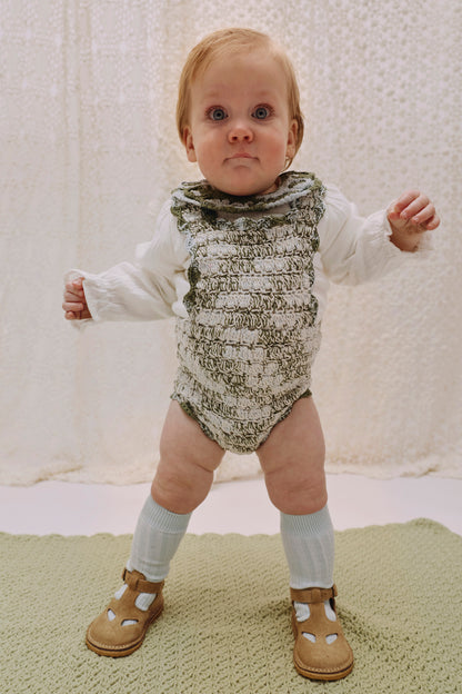 Suspender Shorts HILDA - Double Cotton Frost