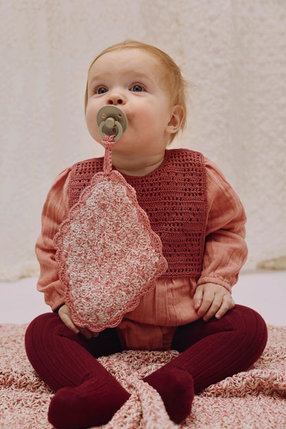 Pacifier Cloth - Double Cotton Blush
