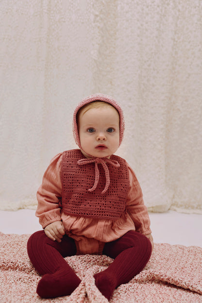 Bonnet EVA - Double Cotton Blush
