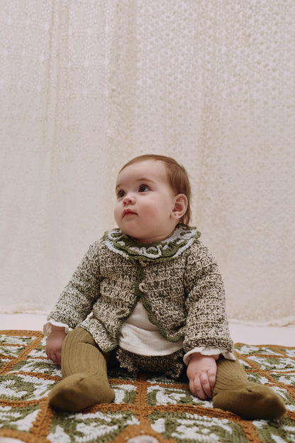 Cardigan HARLOW - Double Cotton Khaki