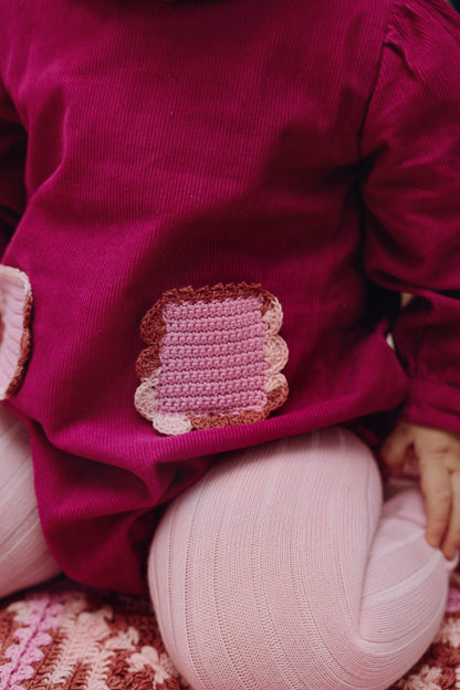 Romper MARGOT - Raspberry